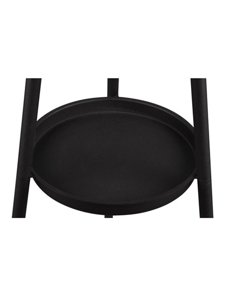 Luminária de chão COLETTE, pedal, lâmpada excl. 1x E27 máx. 60W IP20 Preto