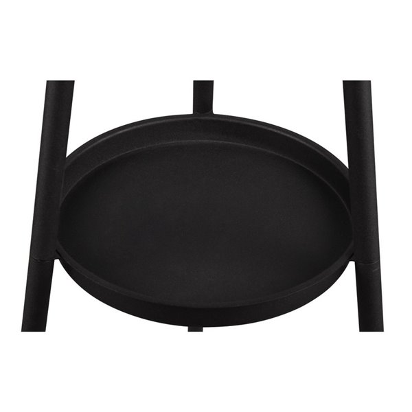 Lámpara de pie COLETTE, interruptor de pie, bombilla excl. 1x E27 max. 60W IP20 Negro