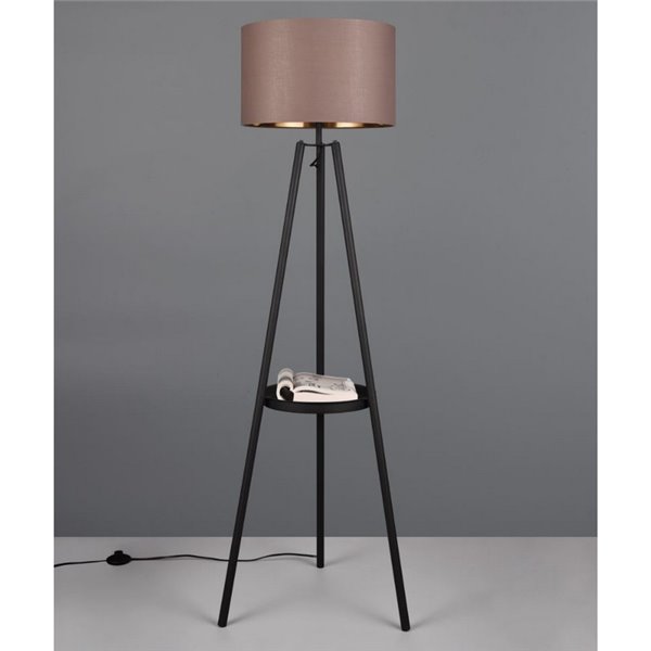 Luminária de chão COLETTE, pedal, lâmpada excl. 1x E27 máx. 60W IP20 Preto