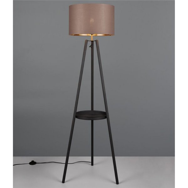 Luminária de chão COLETTE, pedal, lâmpada excl. 1x E27 máx. 60W IP20 Preto