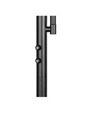 Lámpara de pie LED PALERMO altura 183cm, 5/18W 500/2000Lm regulable 3000+4000+6500K IP20 Negro