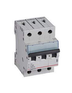 Interruptor magnetotérmico Legrand TX³ 403617, 3P, C20, 6 kA, 400 V