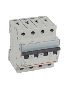 Legrand TX³ 403626, 4P, C16, 6 kA, 400 V, interrupteur magnétothermique