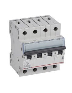Legrand TX³ 403628, 4P, C25, 6 kA, 400 V, interruptor termomagnético