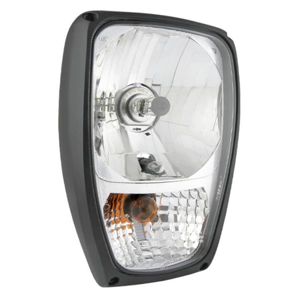 Faro Delantero Halógeno 12V Montaje Horizontal para JCB – Posición, Intermitente, Cruce y Carretera Homologación HC/R A 5 1b