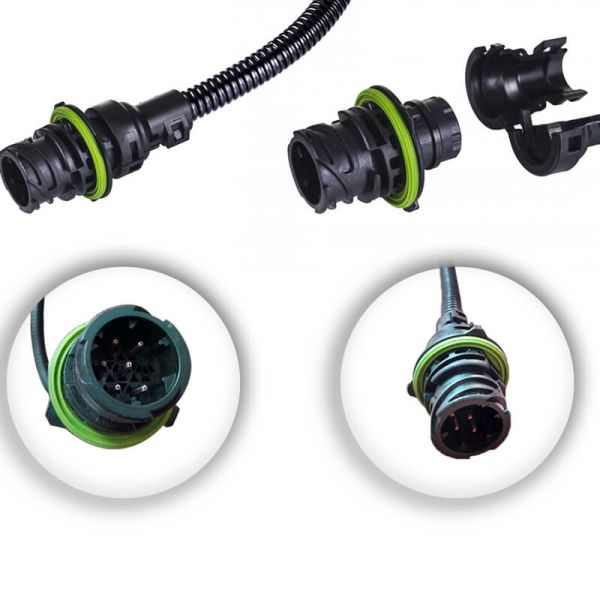 Lanterna traseira triangular LED...