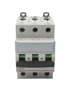 Interrupteur magnétothermique automatique Legrand DX³ 407861E, tripolaire (3P), 25 A, courbe C, 6 kA, 400 V CA 2