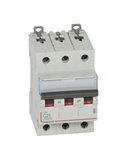 Interruptor magnetotérmico automático Legrand DX³ 407861E, tripolar (3P), 25 A, curva C, 6 kA, 400 V AC