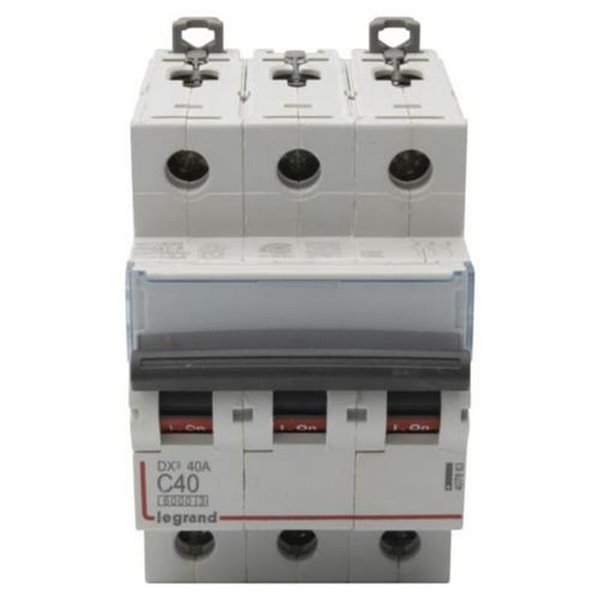 Interruptor magnetotérmico automático Legrand DX³ 407863E, tripolar (3P), 40 A, curva C, 6 kA, 400 V CA