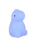 Luz nocturna infantil LED REXY dinosaurio 40lm, 3000K + RGB IP20 Blanco