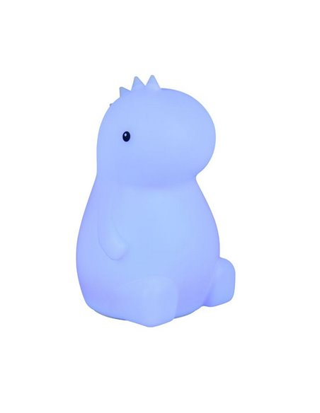 Luz nocturna infantil LED REXY dinosaurio 40lm, 3000K + RGB IP20 Blanco