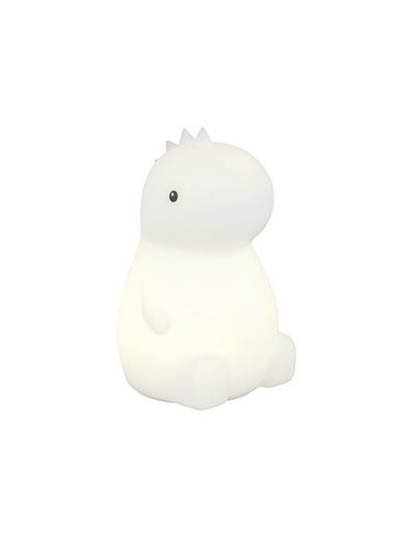 Luz nocturna infantil LED REXY dinosaurio 40lm, 3000K + RGB IP20 Blanco