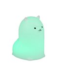Luz nocturna infantil LED PAKY alpaca 40lm, 3000K + RGB IP20 Blanco