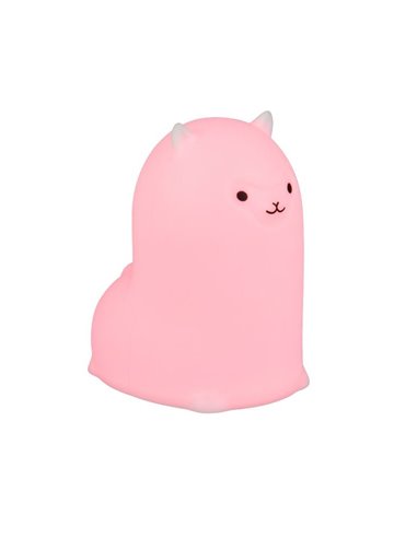 Veilleuse enfant LED PAKY alpaga 40lm, 3000K + RGB IP20 Blanc