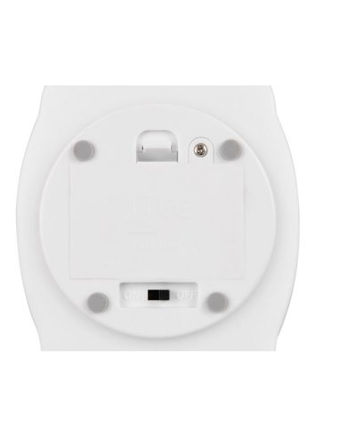 Veilleuse enfant LED PAKY alpaga 40lm, 3000K + RGB IP20 Blanc