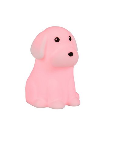Luz nocturna infantil LED WALDY perrito 40lm, 3000K + RGB IP20 Blanco