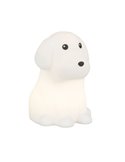 Luz nocturna infantil LED WALDY perrito 40lm, 3000K + RGB IP20 Blanco