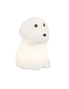 Luz nocturna infantil LED WALDY perrito 40lm, 3000K + RGB IP20 Blanco