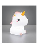 Luz nocturna infantil LED GOLDY unicornio 40lm, 3000K + RGB IP20 Blanco