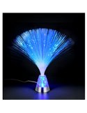 Lámpara de fibra óptica LED decorativa PUNK 0,8W 120lm, 2000K + RGB IP20 Níquel