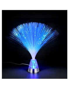 Lâmpada LED decorativa de fibra óptica PUNK 0,8W 120lm, 2000K + RGB IP20 níquel 2