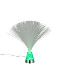 Lámpara de fibra óptica LED decorativa PUNK 0,8W 120lm, 2000K + RGB IP20 Níquel