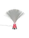 Lámpara de fibra óptica LED decorativa PUNK 0,8W 120lm, 2000K + RGB IP20 Níquel