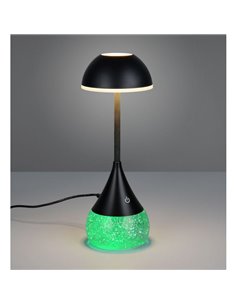 Lampe dessert LED avec base pailletée 4,5W 420lm, 3000+4200+6500K + RVB IP20 2