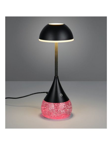 Candeeiro de mesa LED com base brilhante 4,5W 420lm, 3000+4200+6500K + RGB IP20