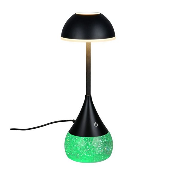 Lámpara de sobremesa LED base de purpurina 4,5W 420lm, 3000+4200+6500K + RGB IP20