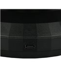 Lámpara de mesa LED bola con luces de colores 50lm, 3000K + RGB IP20 Negro
