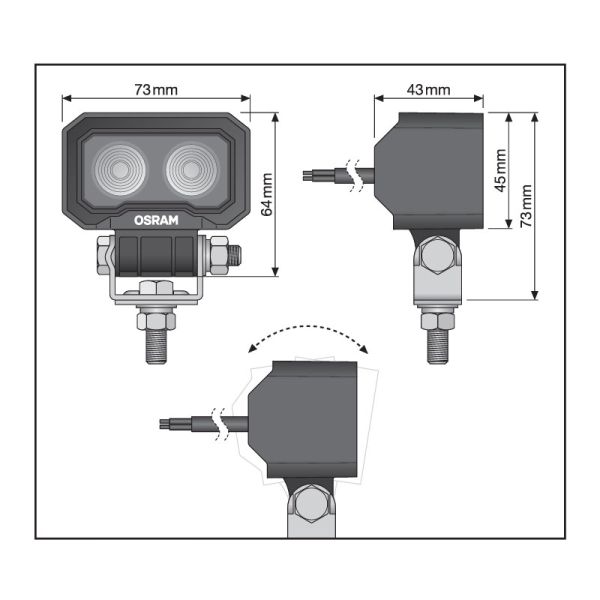Arbeiterfrontscheinwerfer und...