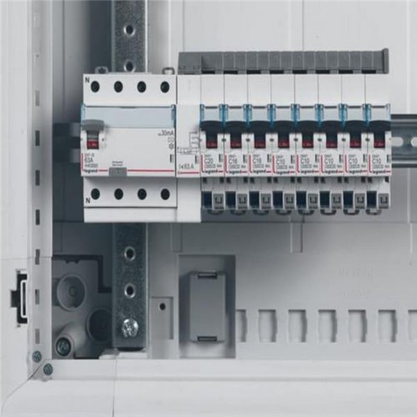 Interruptor diferencial Legrand DX³ tetrapolar (4P), 63 A, 30 mA, tipo AC, 400 V, 411662E