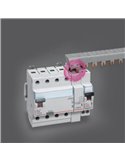 Disjoncteur différentiel Legrand DX³ tétrapolaire (4P), 63 A, 30 mA, type AC, 400 V, 411662E