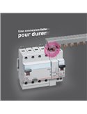 Interruptor diferencial Legrand DX³ tetrapolar (4P), 63 A, 30 mA, tipo AC, 400 V, 411662E