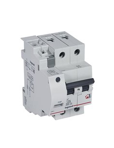 Legrand 402410 Proteção POP Doméstica, 2 Polos, 2x25 A, Corte de Sobretensão