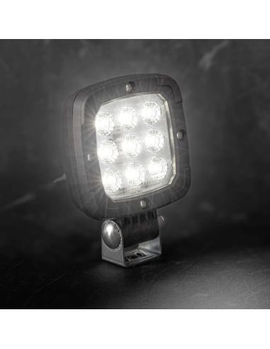 Faro LED de trabajo FT-036 LED SLIM 12–36V 1400Lm | Ultrafino | Homologado R10 AR E9 | Cable 1,5 m