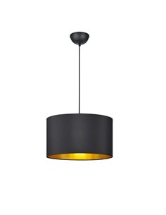 Lampe de plafond Hostel Noir et Or