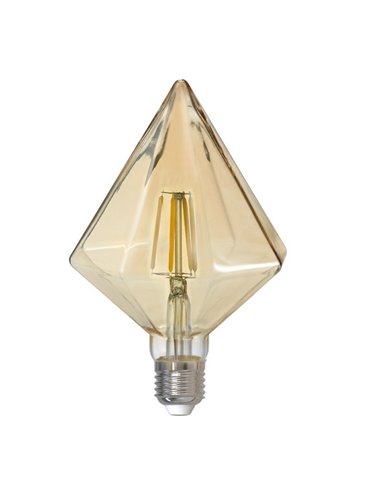 Bombilla LED Vintage E27 Diamante Gold
