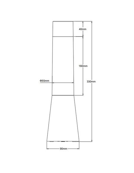 Lampe de table LED RGB CIRRUS moderne, rechargeable USB-C + piles, noire
