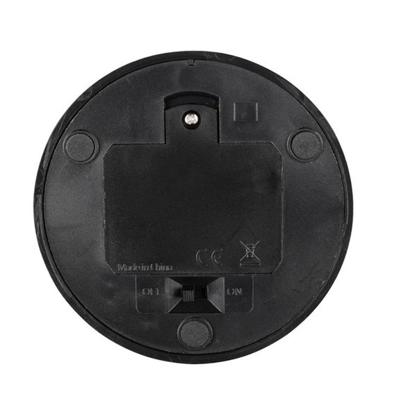 Lámpara LED de mesa moderna CIRRUS RGB recargable USB-C + pilas Negro