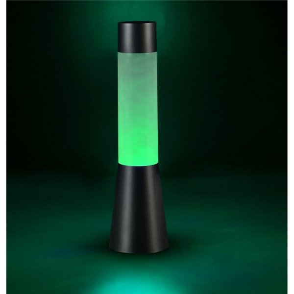 Lampe de table LED RGB CIRRUS moderne, rechargeable USB-C + piles, noire