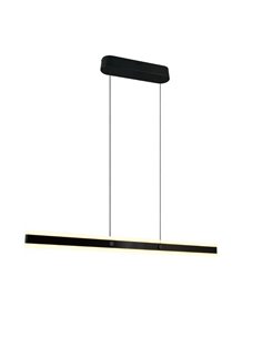 Luminária de teto LED ARCOLA 35W 4100lm, interruptor DIP regulável 2300+3000+4000K IP20 preta