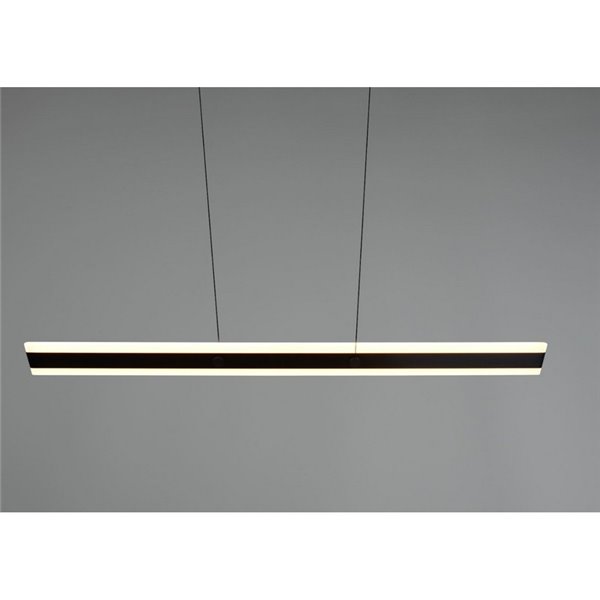 Plafonnier LED ARCOLA 35 W 4 100 lm, variateur DIP Switch 2 300 + 3 000 + 4 000 K IP20 Noir