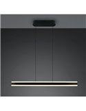 Lámpara LED de techo ARCOLA 35W 4100lm, regulable DIP SWITCH 2300+3000+4000K IP20 Negro