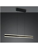 Lámpara LED de techo ARCOLA 35W 4100lm, regulable DIP SWITCH 2300+3000+4000K IP20 Negro