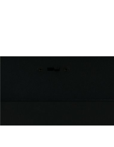 Lámpara LED de techo ARCOLA 35W 4100lm, regulable DIP SWITCH 2300+3000+4000K IP20 Negro