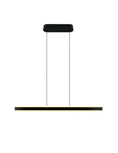 Lámpara LED de techo ARCOLA 35W 4100lm, regulable DIP SWITCH 2300+3000+4000K IP20 Negro