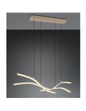 Lámpara de techo LED SPIDER con motor de elevación automática 46W 4650lm 2700-6500K Beige 