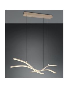 Lámpara de techo LED SPIDER con motor de elevación automática 46W 4650lm 2700-6500K Beige  2